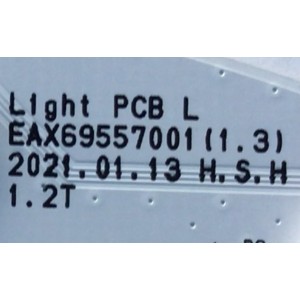 LEDS PARA ILUMINACION DE MONITOR LG / NUMERO DE PARTE EAX69557101 / EAX69557001 / PANEL LM270WR8(SS)(A1) / MODELO 27GP950-B.AUSOMPN